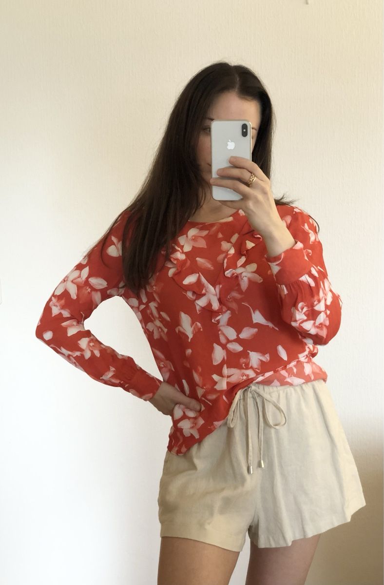 Camicette: Blouse orange 100% viscose Ivy&Oak – Nuovo (secondo la descrizione) da Clarens venduto da ale_yc7t 2