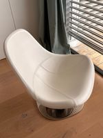 IKEA Tirup Drehsessel - Designklassiker, weiss, Leder!