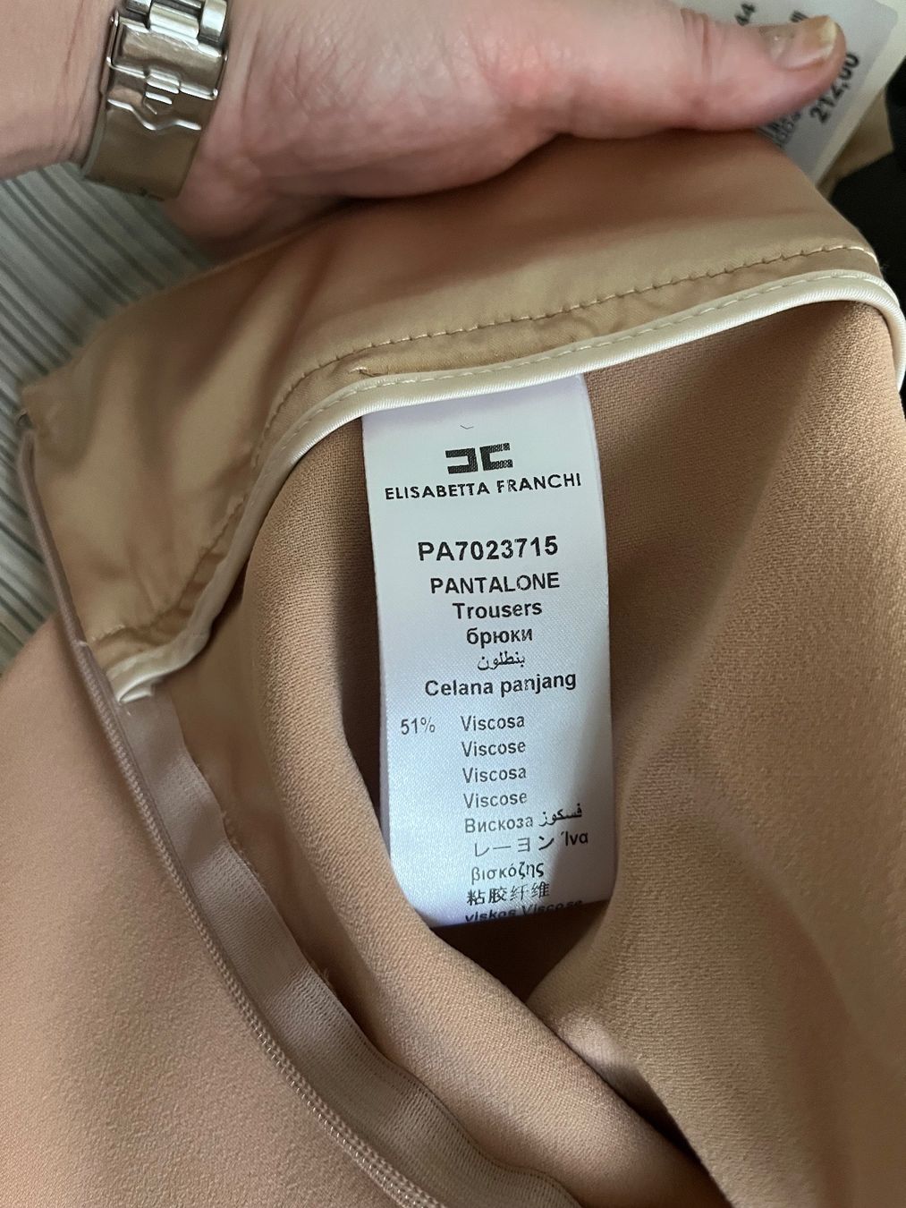 Hosen: Elisabets Franchi Viscose stretch Hose, Gr. 40 – Neu und originalverpackt aus Zürich von matilda1981 6