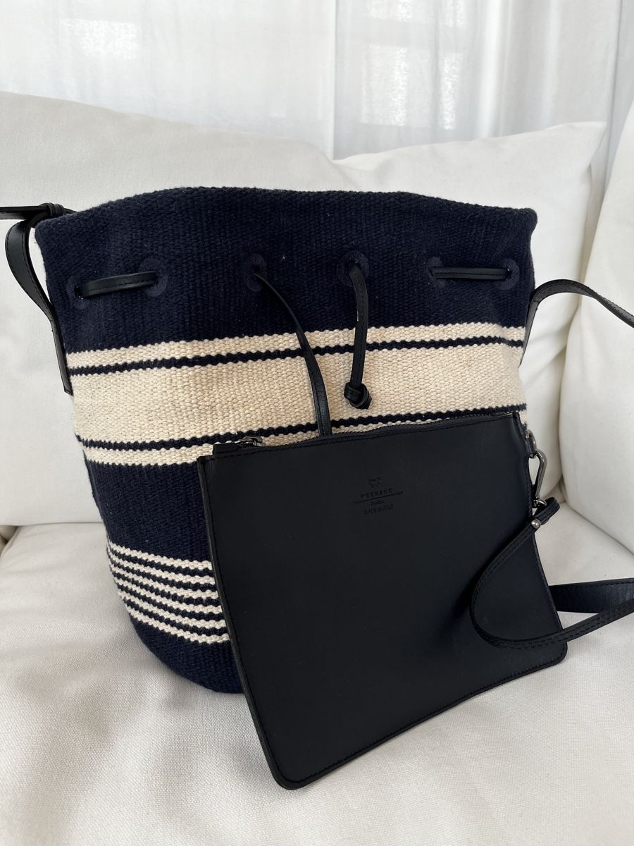 Max Mara Taschen für Damen: Weekend MaxMara Beuteltasche blau/weiss gestreift – Neu (gemäss Beschreibung) aus Olten von hahnice99 7