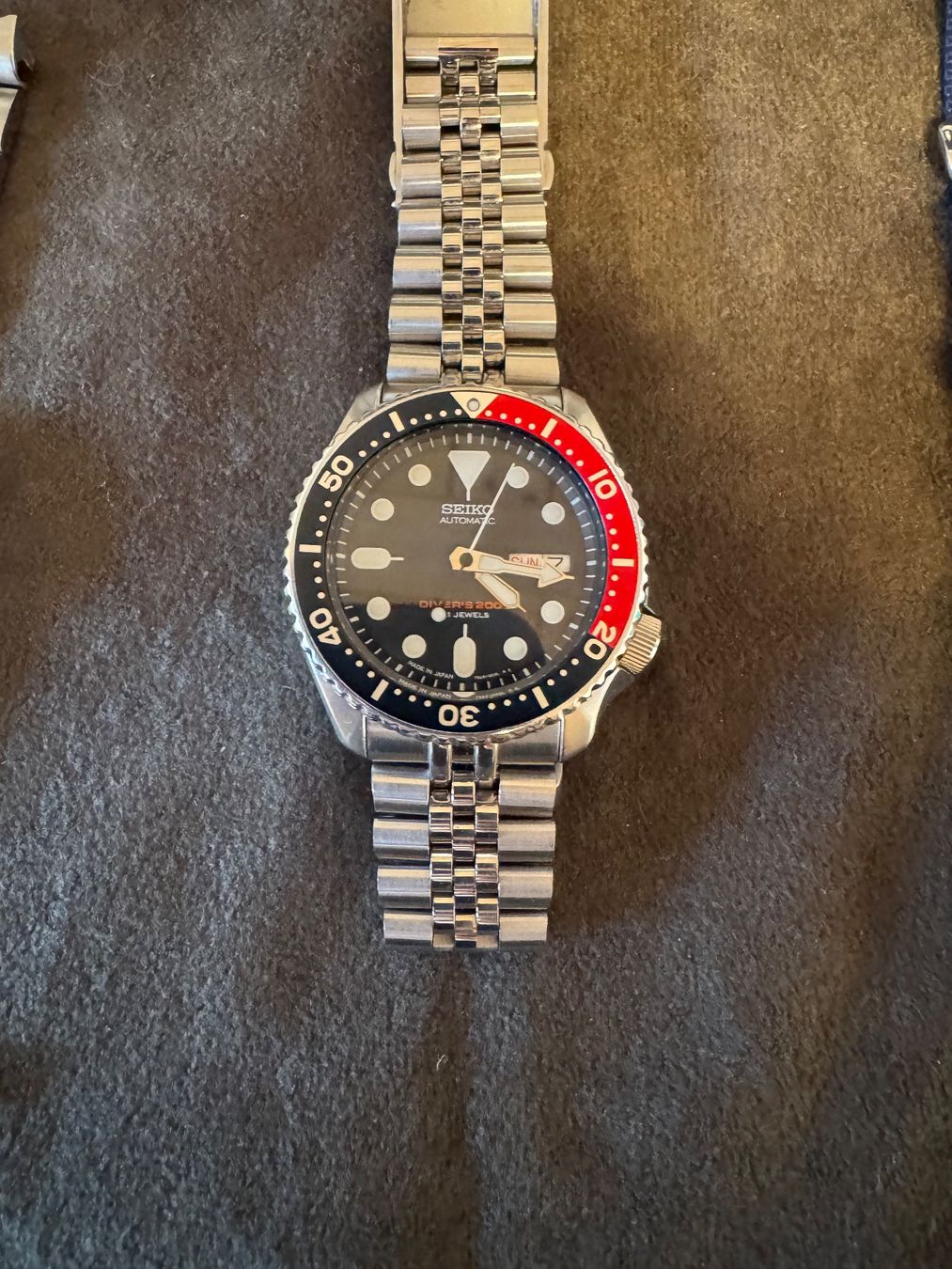 Seiko Orologi: Seiko SKX007J inkl. Strapcode Jubile – Usato da Gasel venduto da Obiwan3