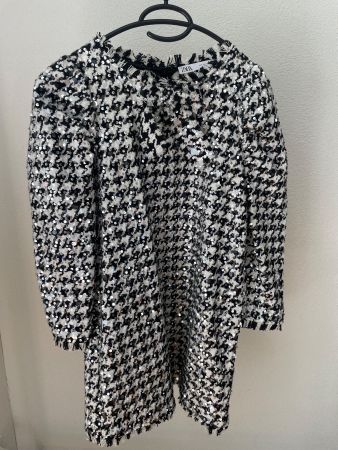 Pailletten Zara Kleid
