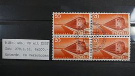 CH - Abarten - SBK Nr. 279.1.03 VB ET  - Unterdr. versch.