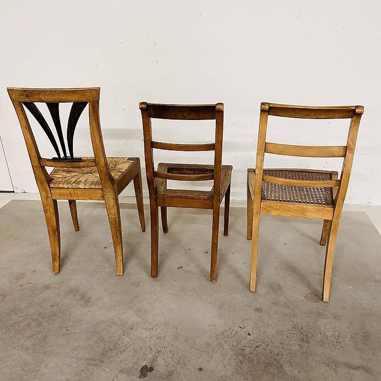 Sedie: 3 Biedermeier-Stühle – Usato da Zürich venduto da punch 1