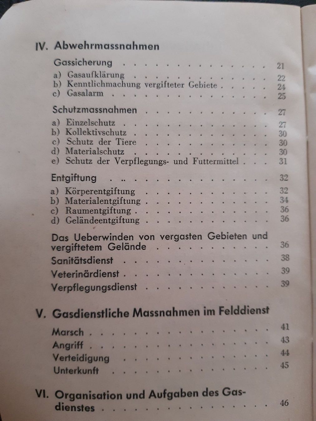 Libri: Armee Büchlein Gasschutzdienst 1946 – Usato da Schwanden Sigrisw venduto da cadieux71 2