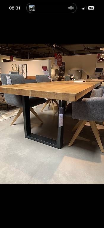 Tische: Table chêne massif grand canyon – Gebraucht aus Martigny von Grndz 1