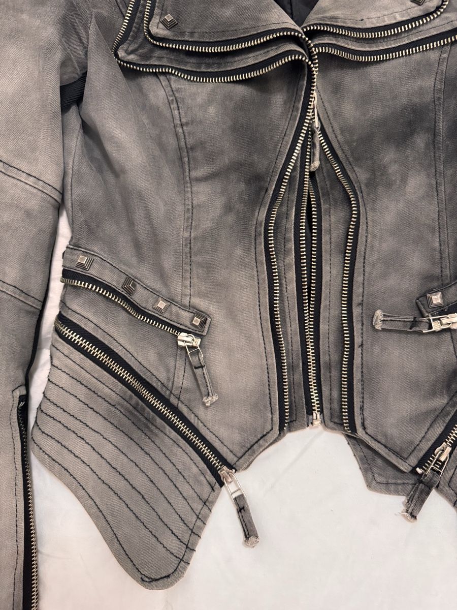 Giacche: Graue Jeansjacke – Usato da Lenzburg venduto da CelinaS01 4