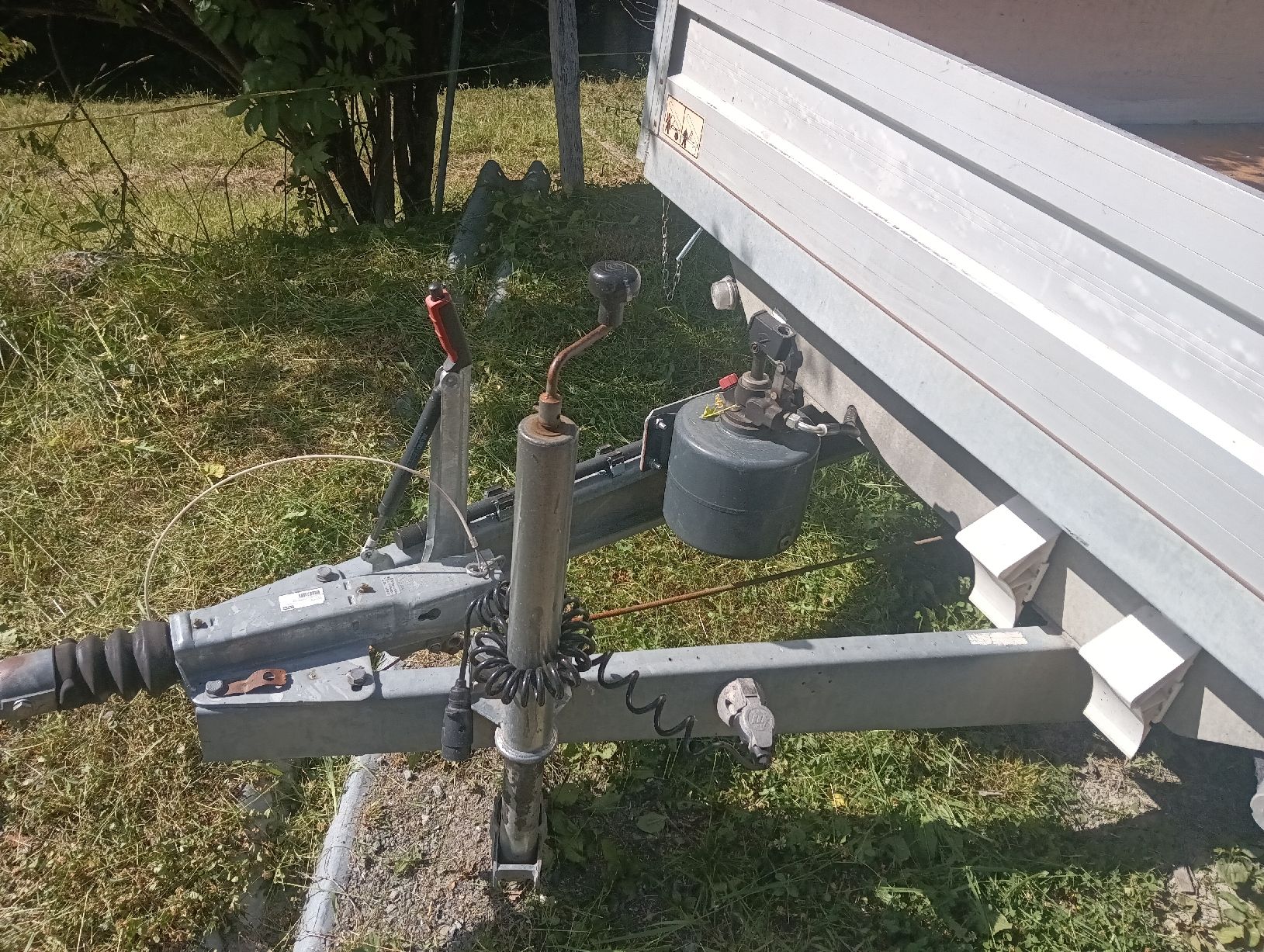 Humbaur Rimorchi: remorque basculante 3 côtés – Usato da monthey venduto da nicat90 3