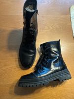 Gabor Boots, Schwarz, Echt Leder, Grösse 40, Top Zustand