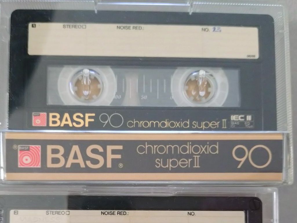 Musicassette: BASF 90 chromdioxid super II Kassette Stereo – Usato da Kilchberg ZH venduto da Sho5000