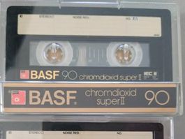 BASF 90 chromdioxid super II Kassette Stereo