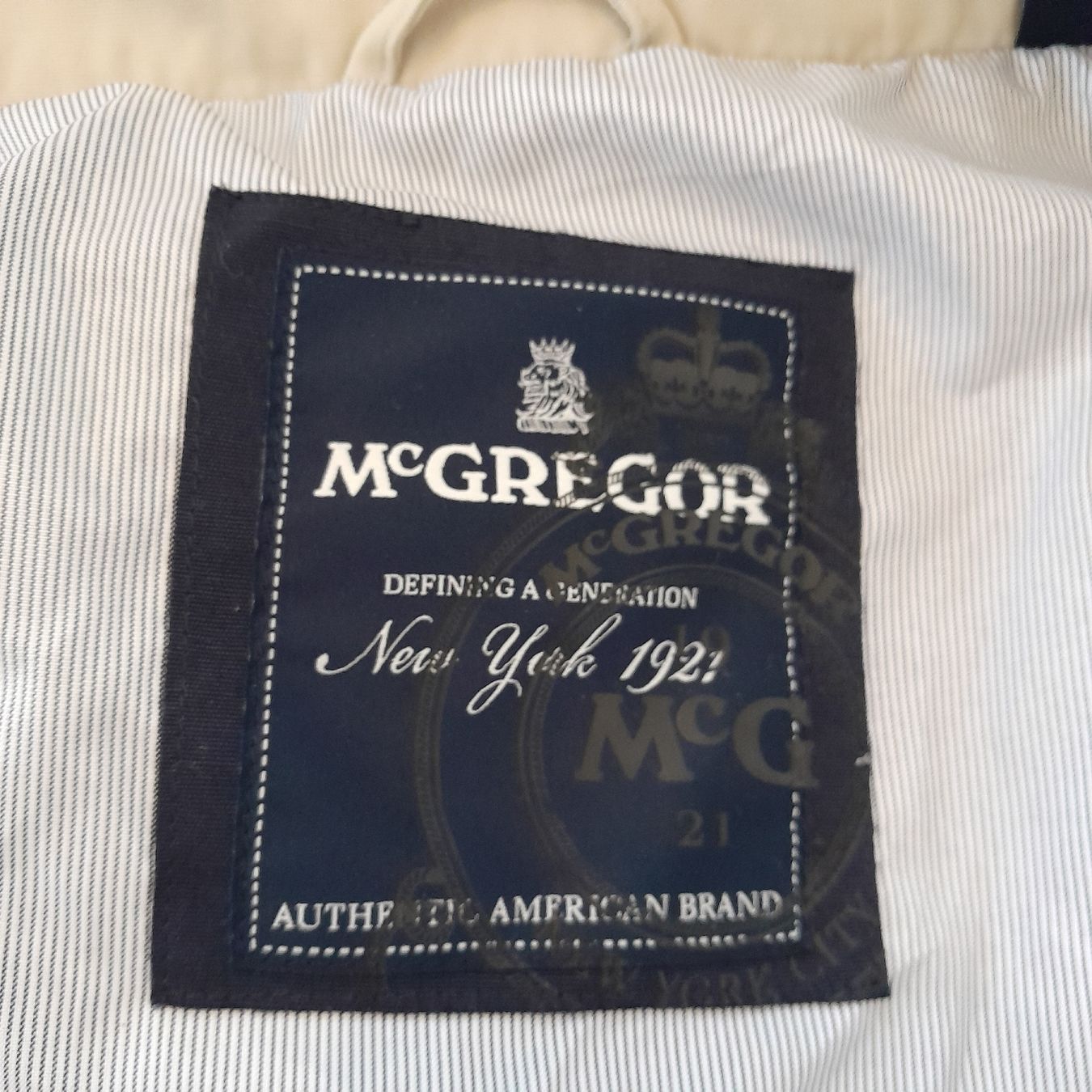 Giacche: Parka McGregor beige, idéale pour la mi-saison - Taille L – Usato da Renens VD venduto da ser_j2fn 4