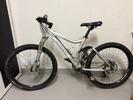Mountainbike Scott Contessa silber gebrauchter Zustand