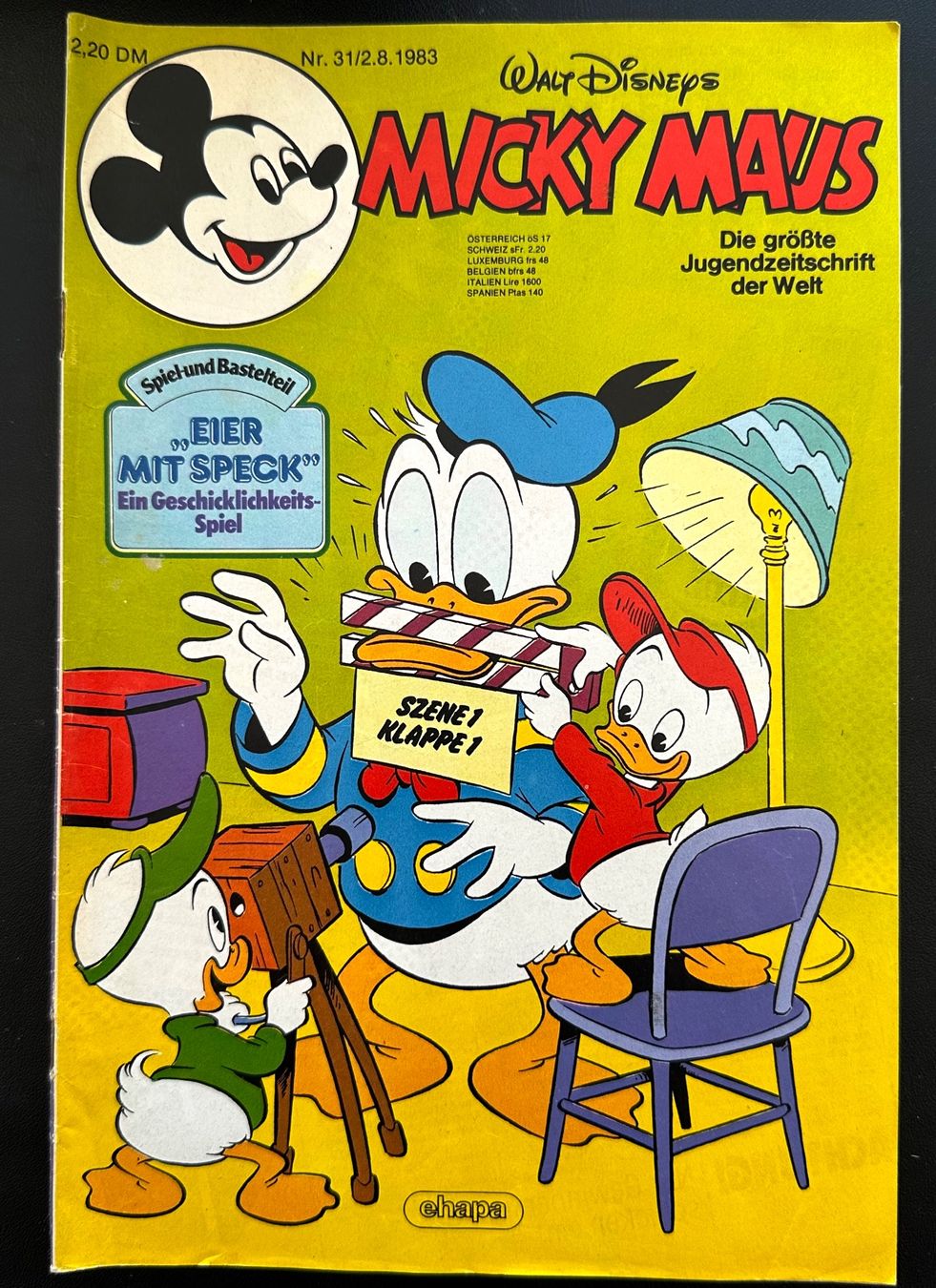 Fumetti: Mickey Maus Nr. 31 1983 mit Beilage – Usato da Seltisberg venduto da quadartswiss