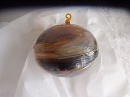 Glaskugel Mundgebasen Einzelstück Durchmesser 12 cm
