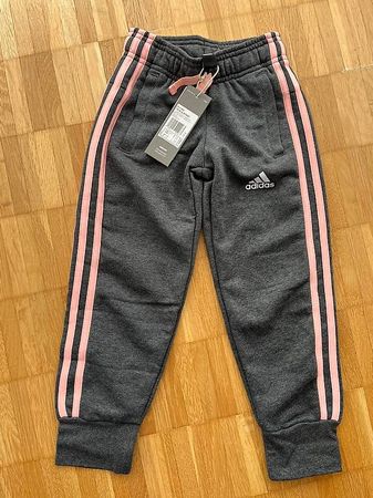 Adidas Trainerhose grau Grösse 116