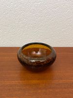 Formschöne kleine Glasschale vintage Luftbläschen Schale 70s