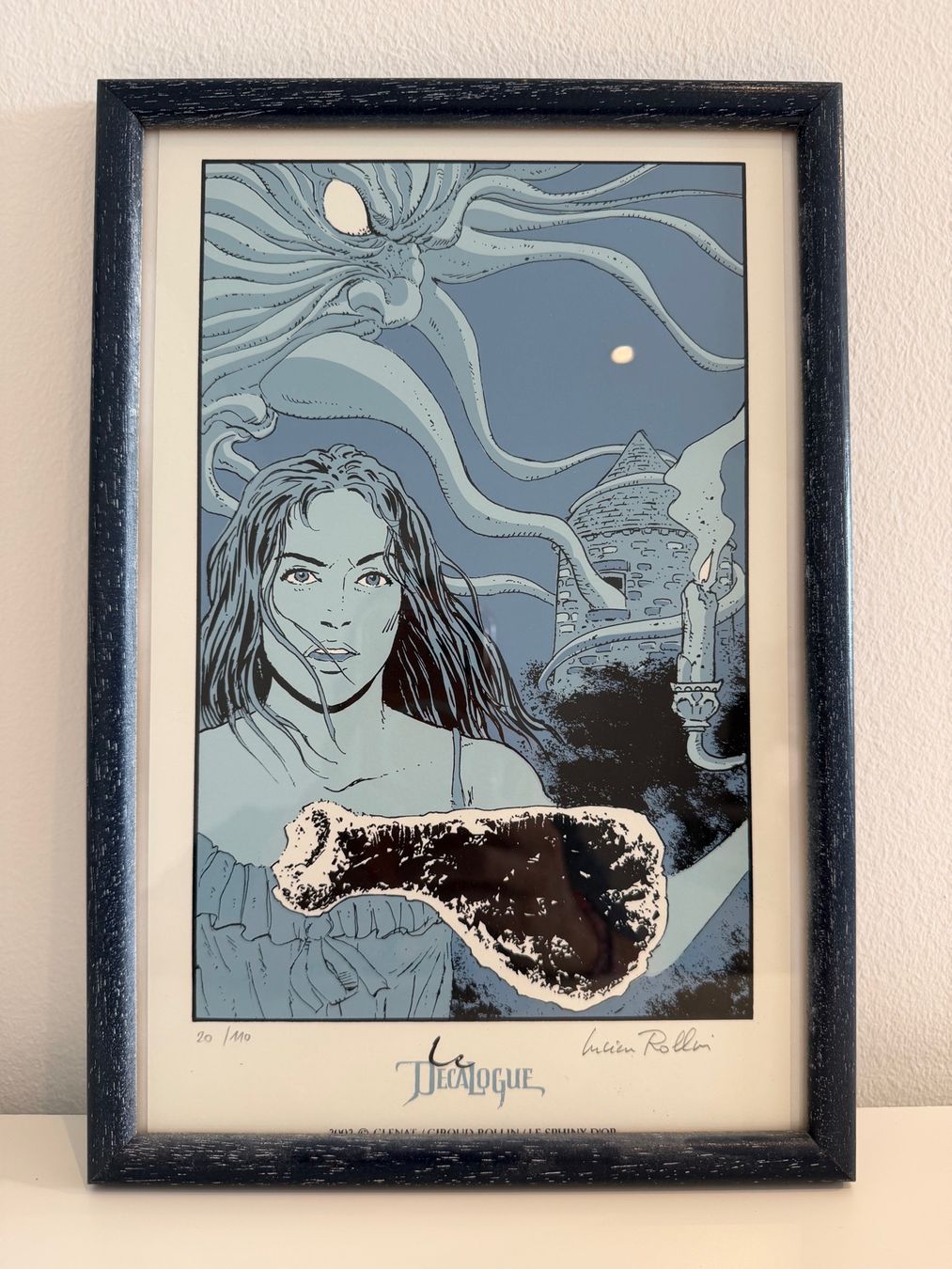 Fumetti: LE DÉCALOGUE Sérigraphie ex-libris Lucien Rollin !!! – Nuovo (secondo la descrizione) da Bernex venduto da amidala_70