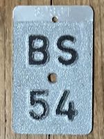 BS 54 - VELONUMMER - FAHRRADSCHILD - PLAQUE DE VELO - BS 54
