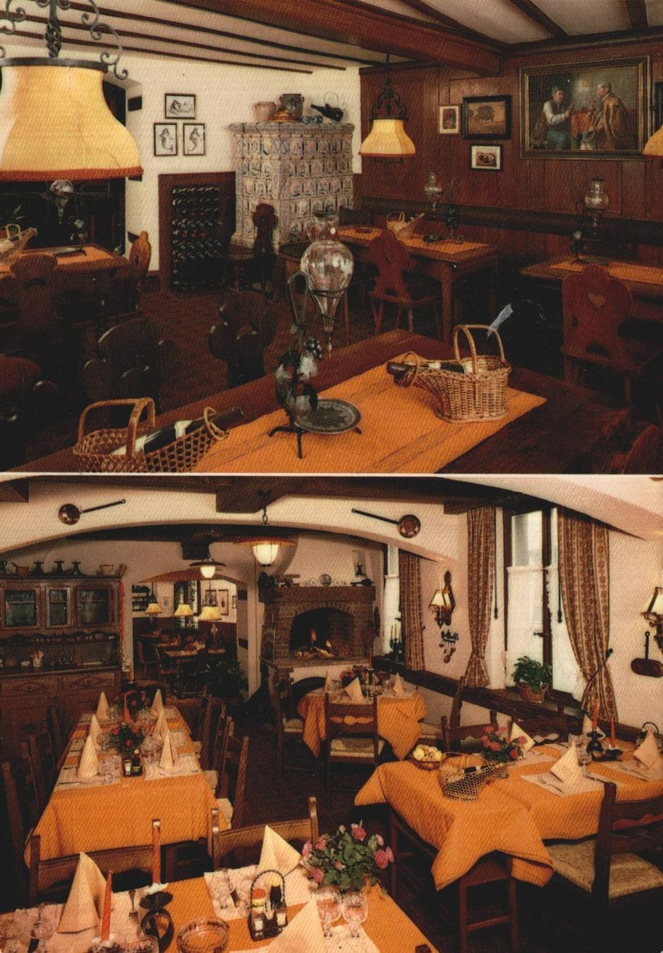 Cartoline postali: Restaurant Meerfräulein, gemütliche Stube & Cheminée – Usato da Luzern venduto da Kartenansicht