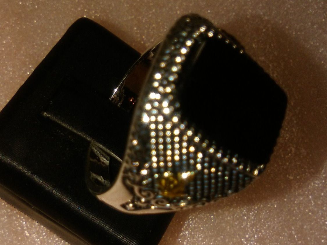 Bagues: RING MODESCHMUCK,,MIT ECHT ONYX – Neuf (Voir description) à Basel par bijoutrie_4