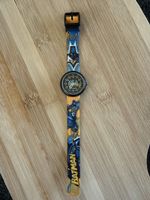 Kinderuhr Batman Flik Flak Swiss Made guter Zustand