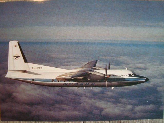 Korean Air Lines F27 Mk200 PHFFE Kaufen auf Ricardo