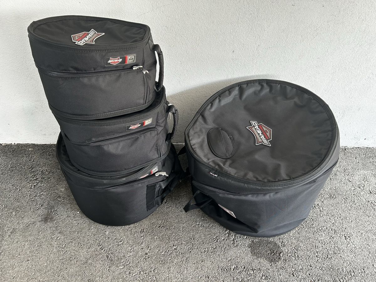 Musikinstrumente: AHEAD Armor Cases Trommeltaschen Set gebraucht – Gebraucht aus Gais von Blumenwies 9