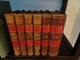 Geographisches Lexikon der Schweiz bis 1910 komplett 6 Bände