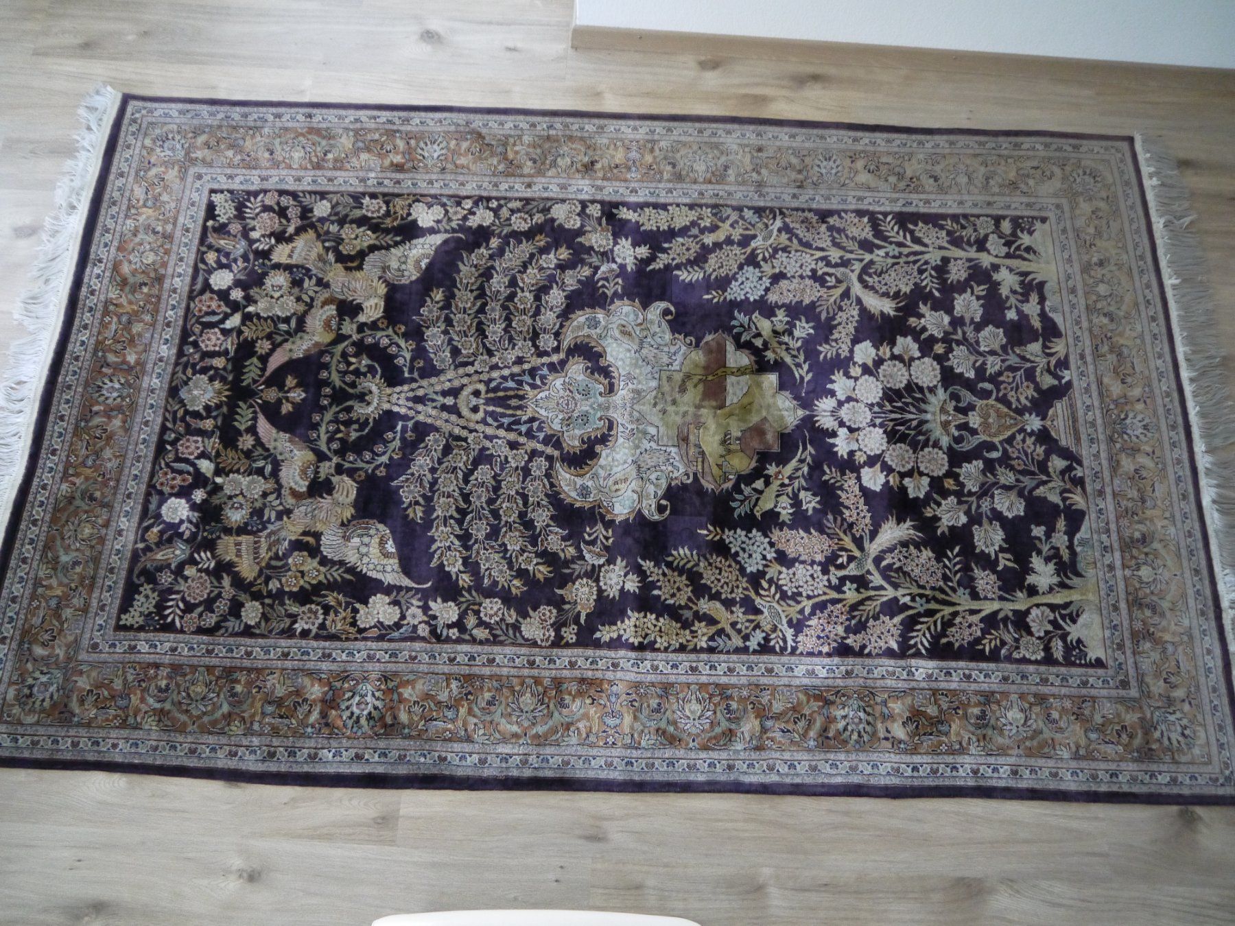Tappeti: Schmuckstück Echter seiden Teppich - 240 x 155 cm – Usato da Hagendorn venduto da Blaf