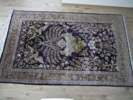 Schmuckstück Echter seiden Teppich - 240 x 155 cm