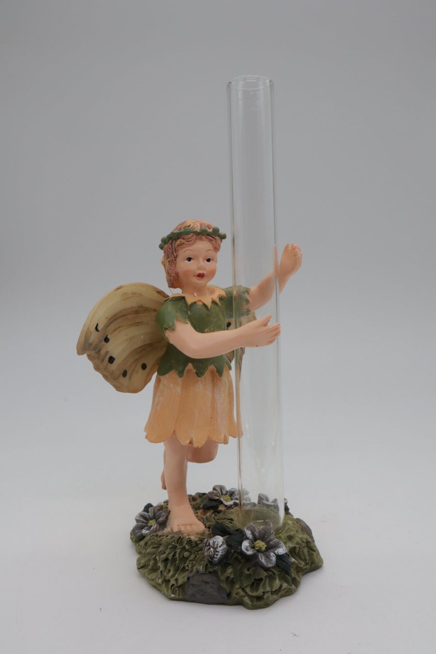 Figurines: Elfenfiguren mit Glas für Blumen – D'occasion à Volketswil par brockipfannenstil 4