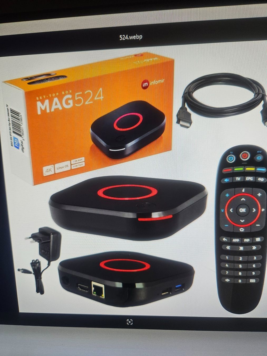 Multimediaplayer & Streamer: IPTV Plus Mag Box 524 – Gebraucht aus Siebnen von WilderWesten12