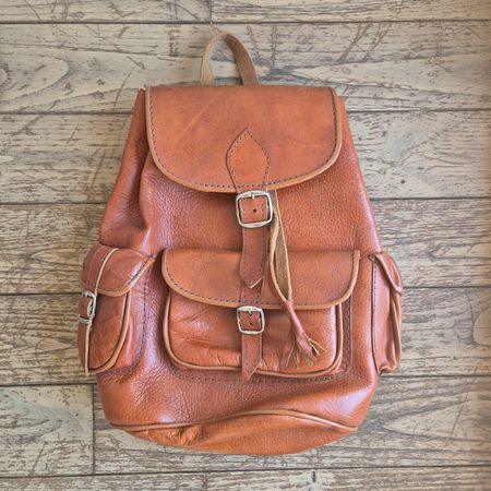 sac à dos en cuir