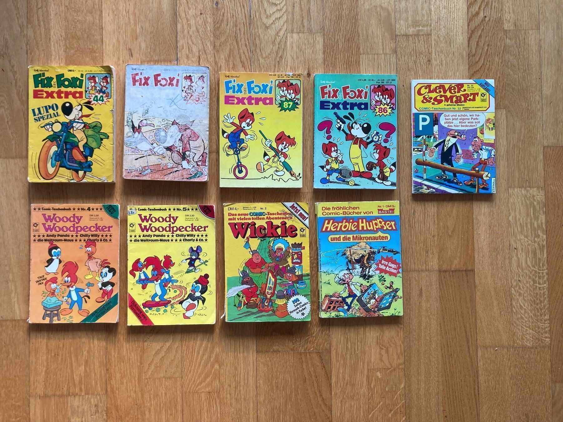 Comics: Taschenbücher: Fix&Foxi, Woodpecker u. a – Gebraucht aus Bern von surf_dude
