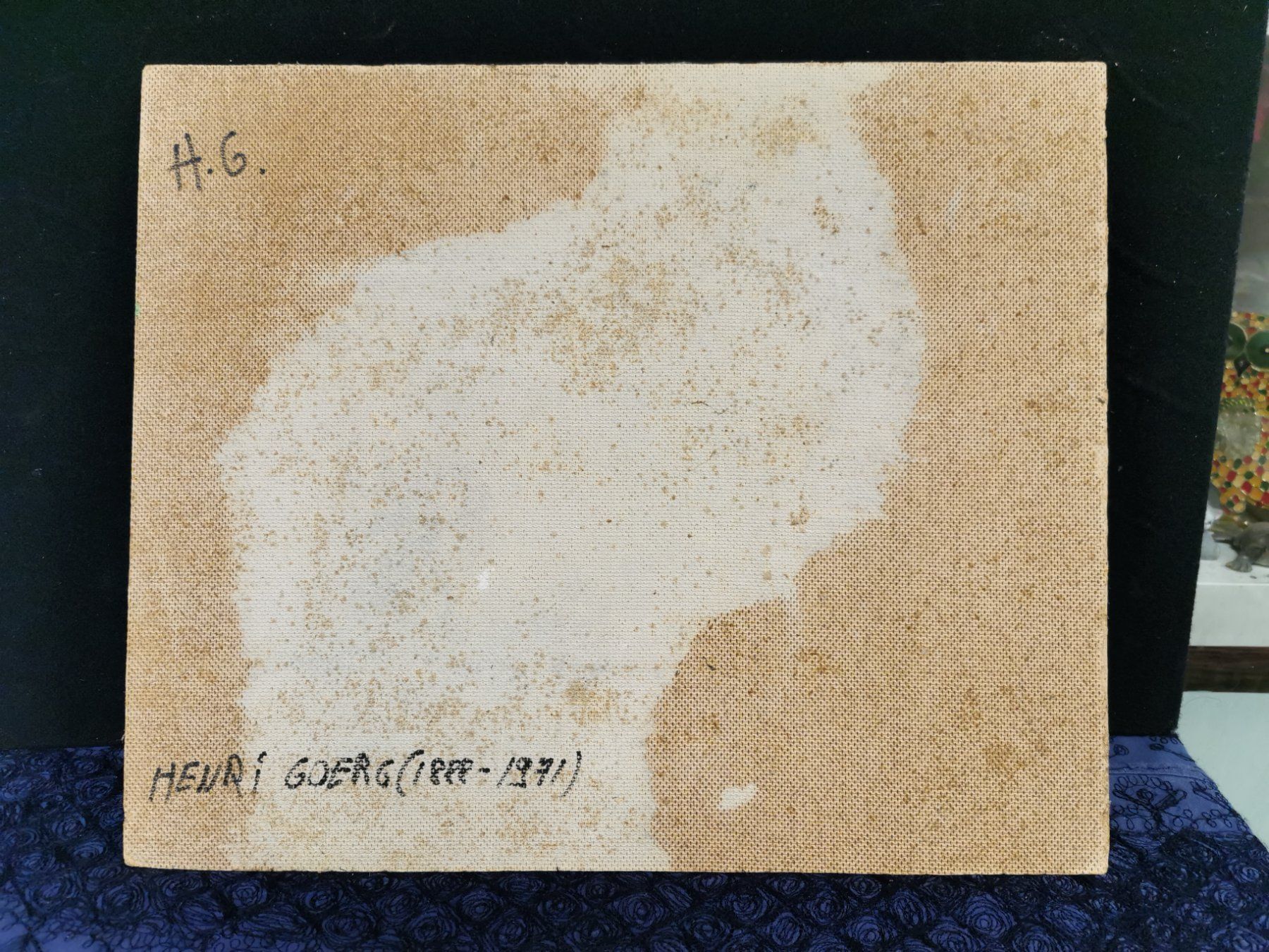 Gemälde: HENRI GOERG (1888-1971) – Gebraucht aus Genève von Qanil77 4