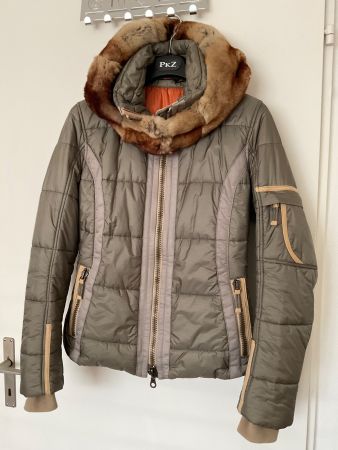 FRAUENSCHUH Ski- Winter Jacke Gr S Olivgrün NEUWERTIG