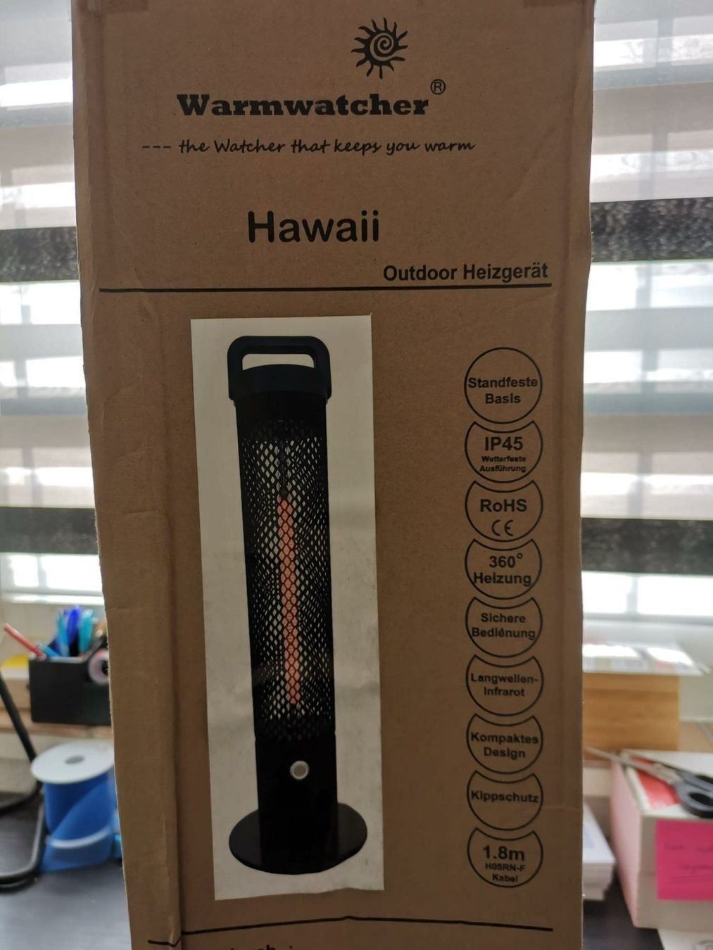 Radiatori: Hawaii Warmwatcher Outdoor Heizgerät – Nuovo e nell'imballaggio originale da Wängi venduto da Thurgauer98