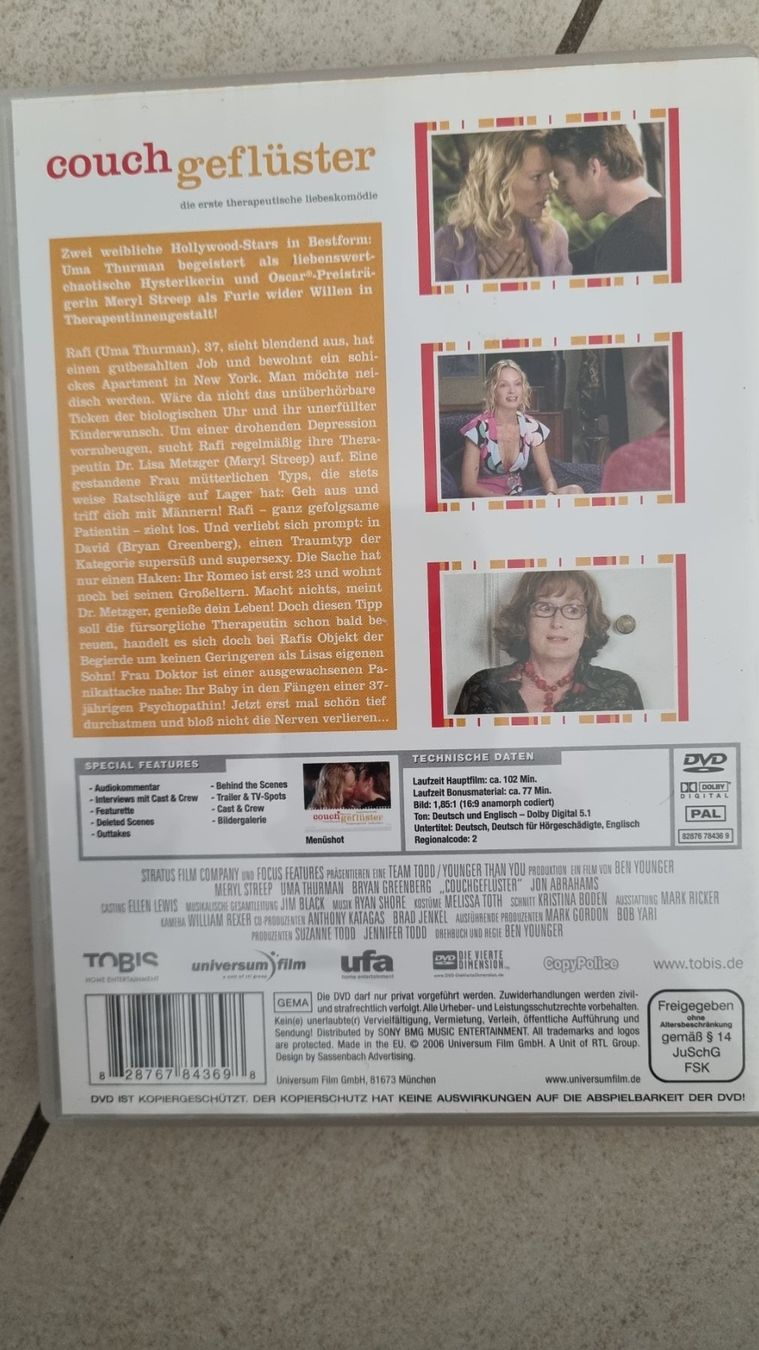 Tutti i DVDs: DVD Couchgeflüster – Usato da Ganterschwil venduto da Nike18 1