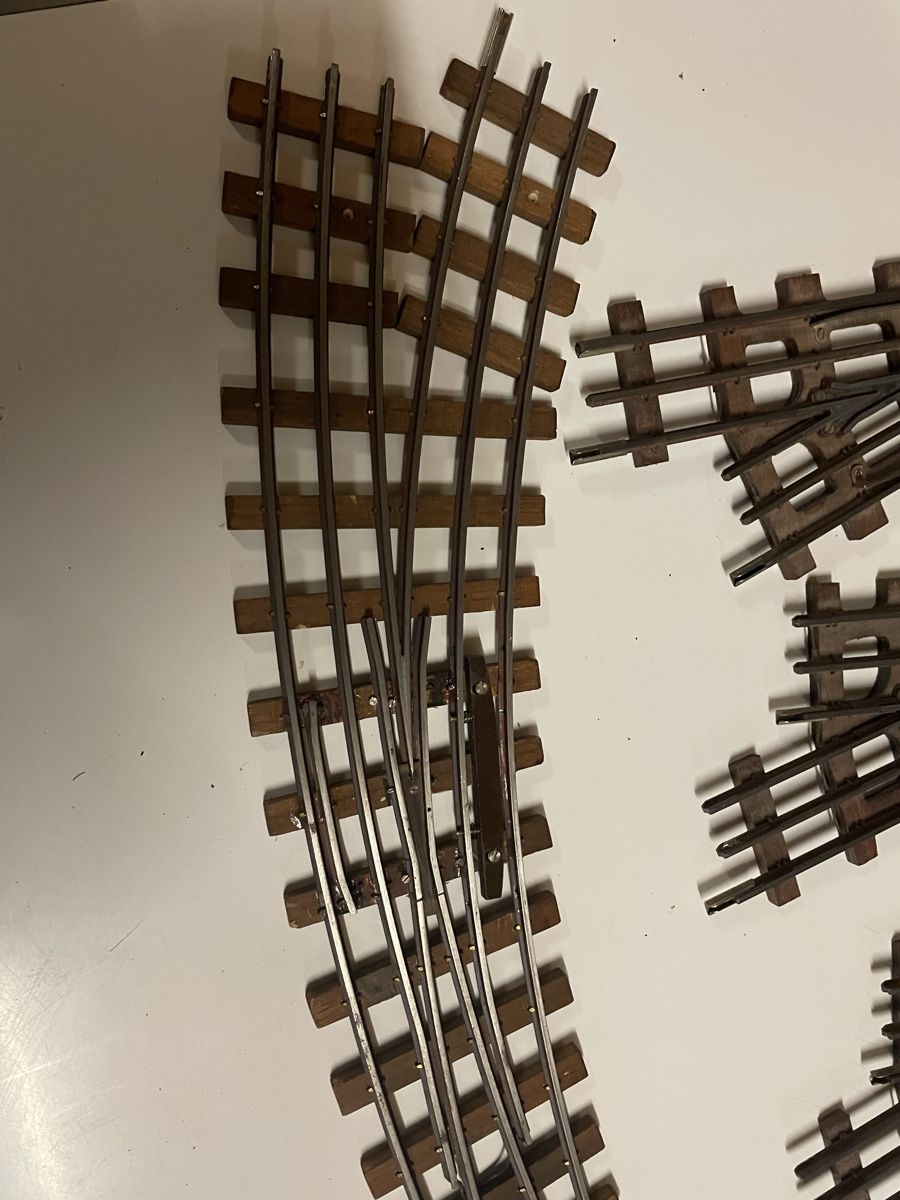 Modellini di ferrovie: Spur 0 Keiser Weichen 5 Stk – Usato da Pratteln venduto da efeu12 2