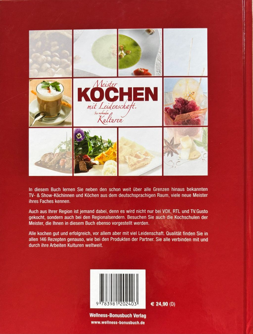 Libri: Meister kochen mit Leidenschaft – Nuovo e nell'imballaggio originale da Sarnen venduto da Livres 1