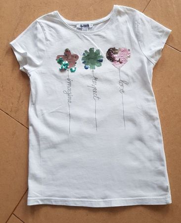 T-Shirt Mädchen Gr 128 Okaidi