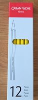 Caran d'Ache Farbstifte 12 Stk. gelb neu