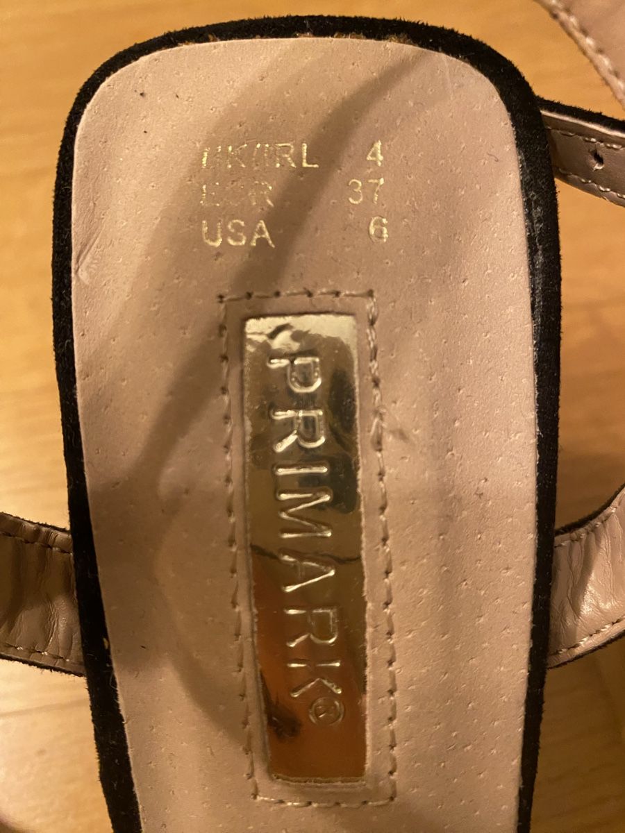 Scarpe da donna: Schwarze Absatzsandalen Gr. 37 – Usato da Luzern venduto da mor_97g7 4