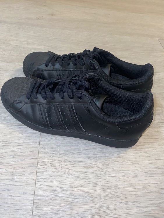 Adidas superstar cheap schwarz 44