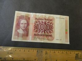Norwegen 1993, 100 Kroner