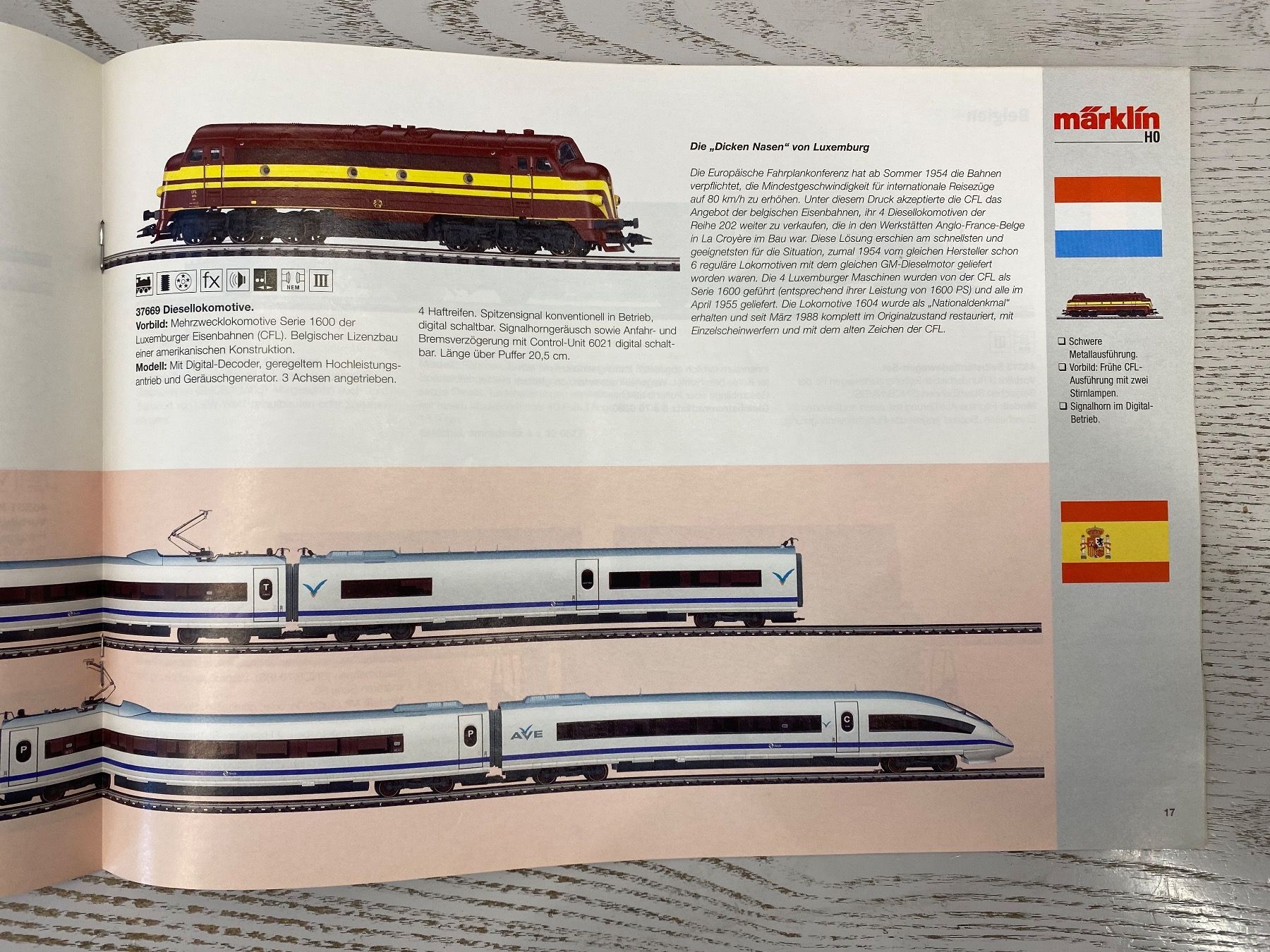Märklin Modellini di ferrovie: Märklin 2004 Export Modelle – Usato da Lupsingen venduto da New-Haven 1
