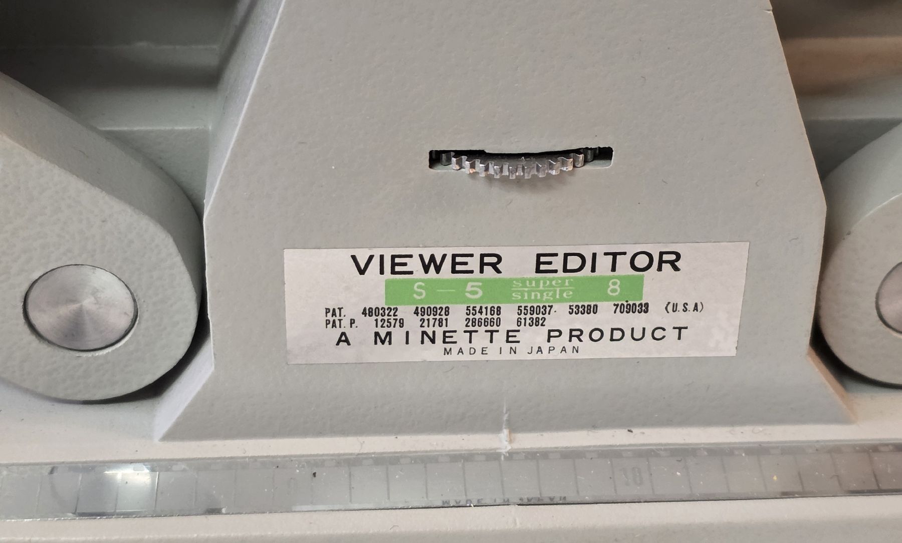 Apparecchi a nastro: Minette S-5 Super 8 Viewer Editor (Ungetestet) – Difettoso da Reinach BL venduto da _MasterK_ 3
