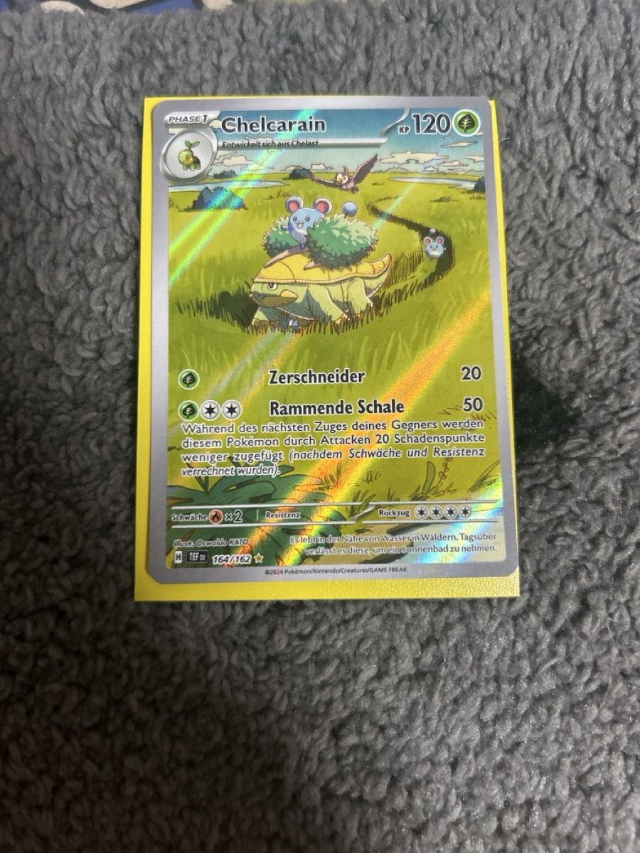 Pokémon Carte collezionabili: Chelcarain (TEF 164) DE – Nuovo (secondo la descrizione) da Thun venduto da ken2009 2