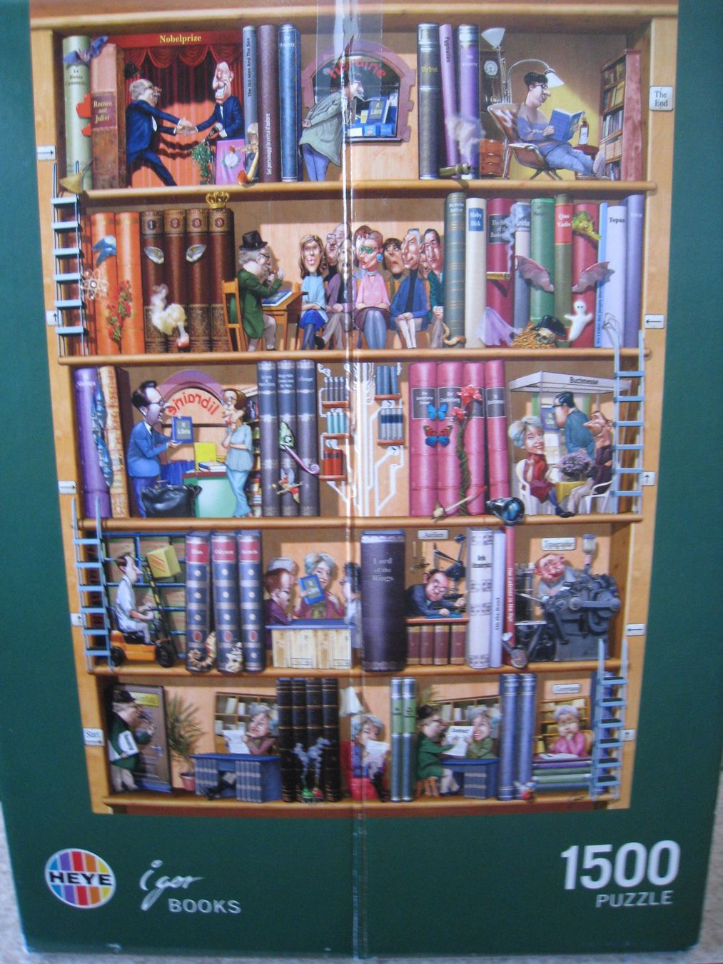 Heye Puzzle: Heye Books 1500 Teile – Usato da Sutz venduto da martinliliane